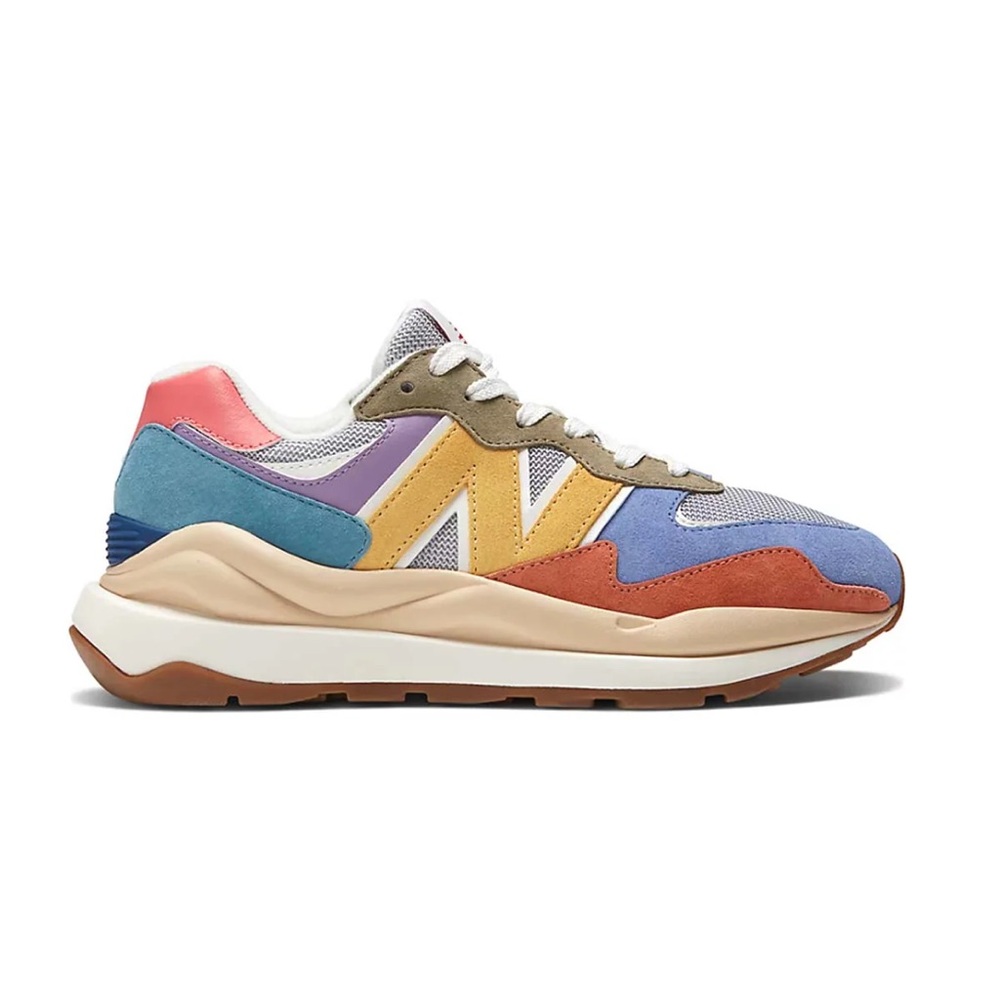 New balance 57/40 in silver mink and blue colorway womens 8